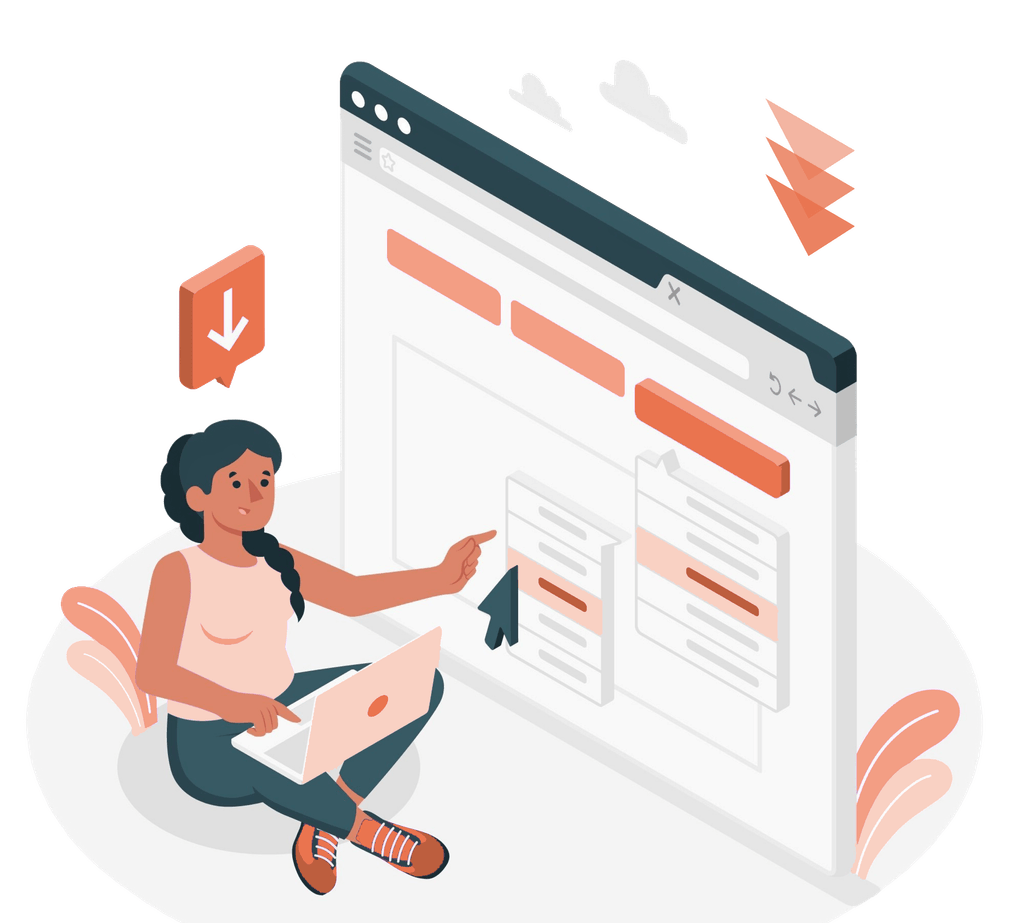 Mobile call to action illustration Call to action image